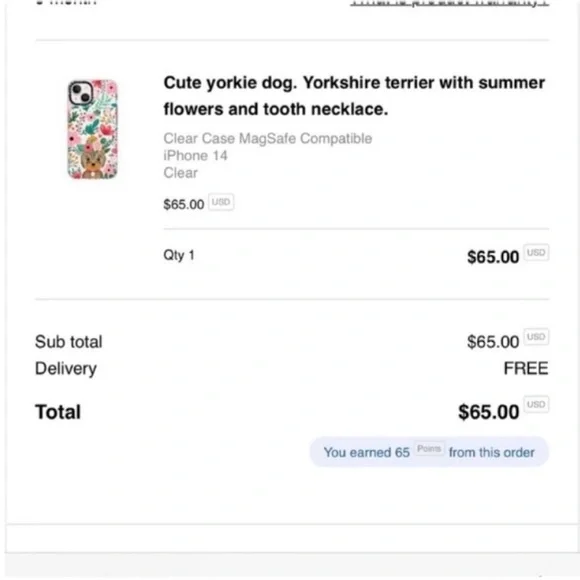 New CASETiFY Yorkie iPhone 14 Case - Picture 4 of 4